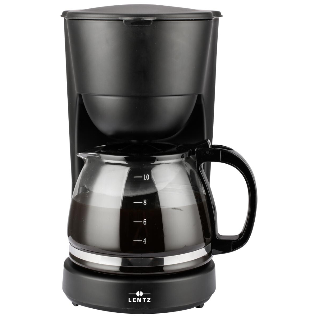 LENTZ Kaffeeautomat 74142 schwarz Kunststoff B/H/T: ca. 17x29x24 cm