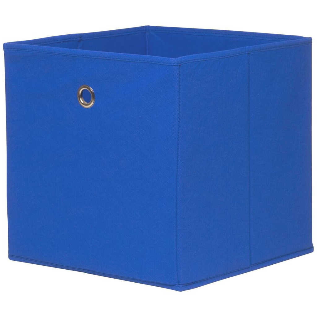 Stoffbox blau B/H/T: ca. 32x32x32 cm