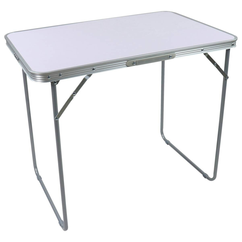 VCM Campingtisch Galdas schwarz Metall B/H/T: ca. 80x70x53 cm