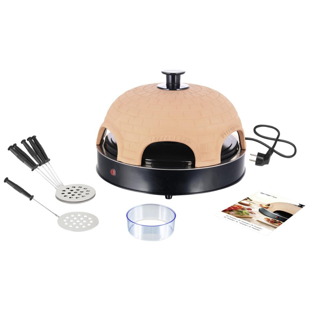 Emerio Pizzarette PO-115984 orange Edelstahl H/D: ca. 27x44 cm