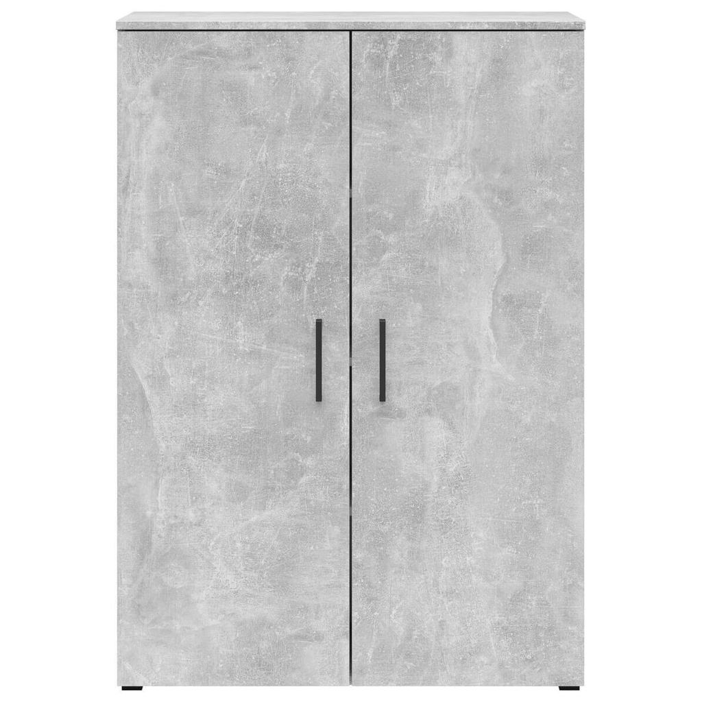Kommode Multi-Stauraum Typ 31 Beton Optik B/H/T: ca. 80x115x40 cm