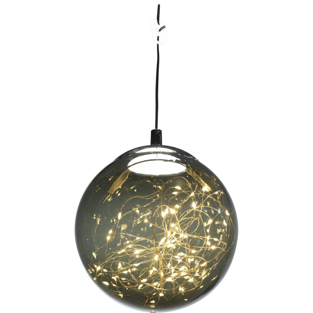 POCOline Pendelleuchte Nineveh grau Kunststoff D: ca. 18 cm