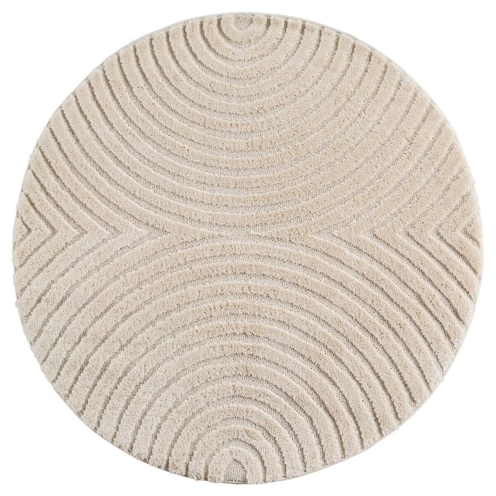 Ayyildiz Kurzflorteppich ART creme B/H/L: ca. 80x0,8x80 cm