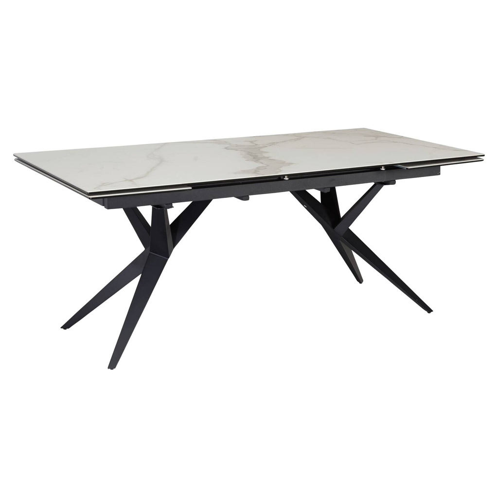 Esstisch weiß Marmor Optik B/H/T: ca. 180x76x95 cm
