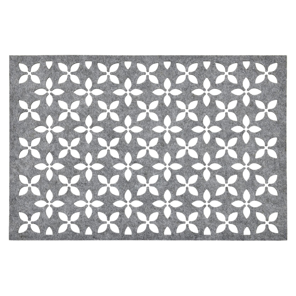 POCOline Platzset grau Filz B/L: ca. 30x45 cm