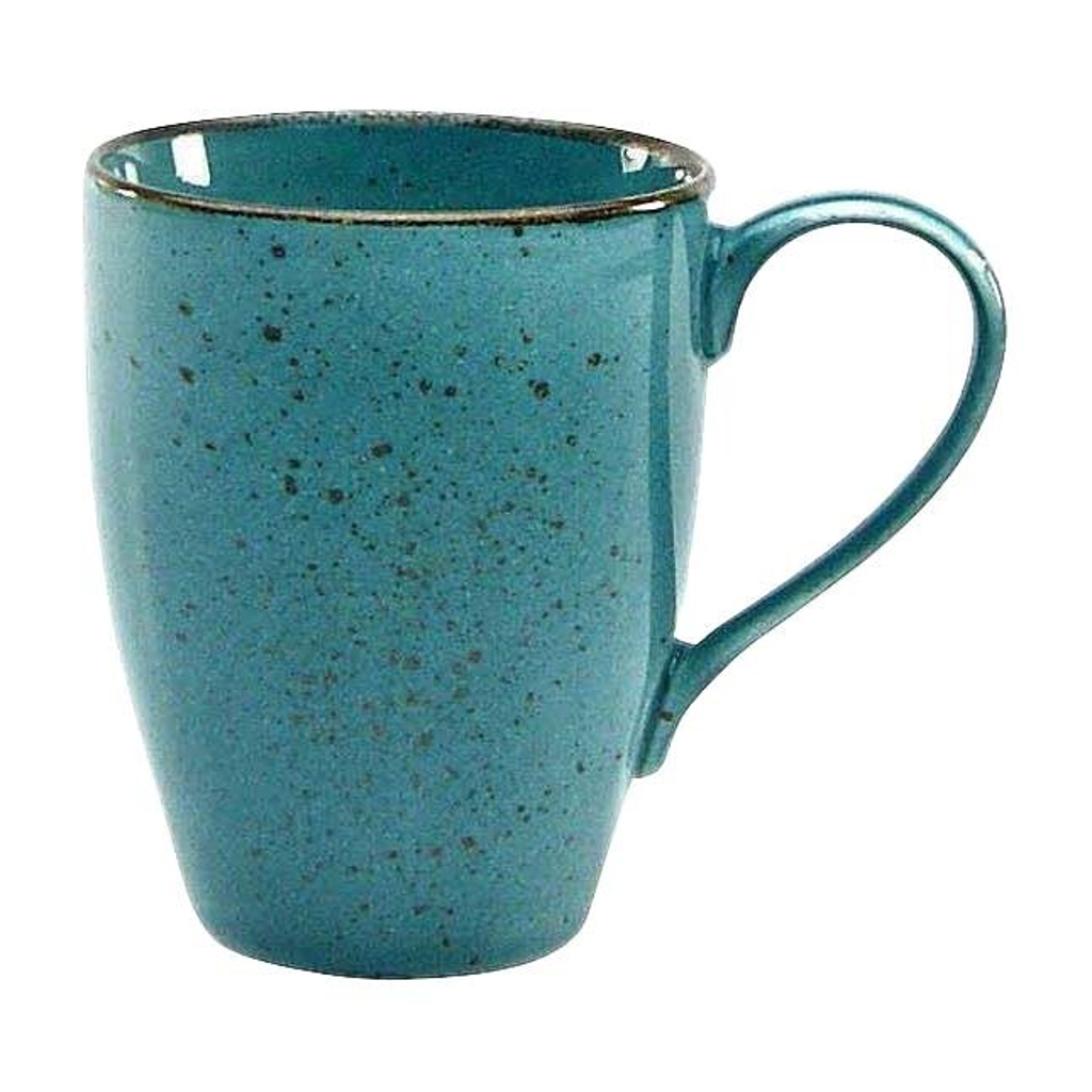 CreaTable Kaffeebecher NATURE COLLECTION türkis Steinzeug