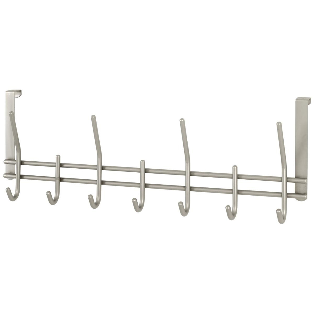 Türgarderobe  Edelstahl Optik Stahlrohr B/H/T: ca. 54x20x7 cm