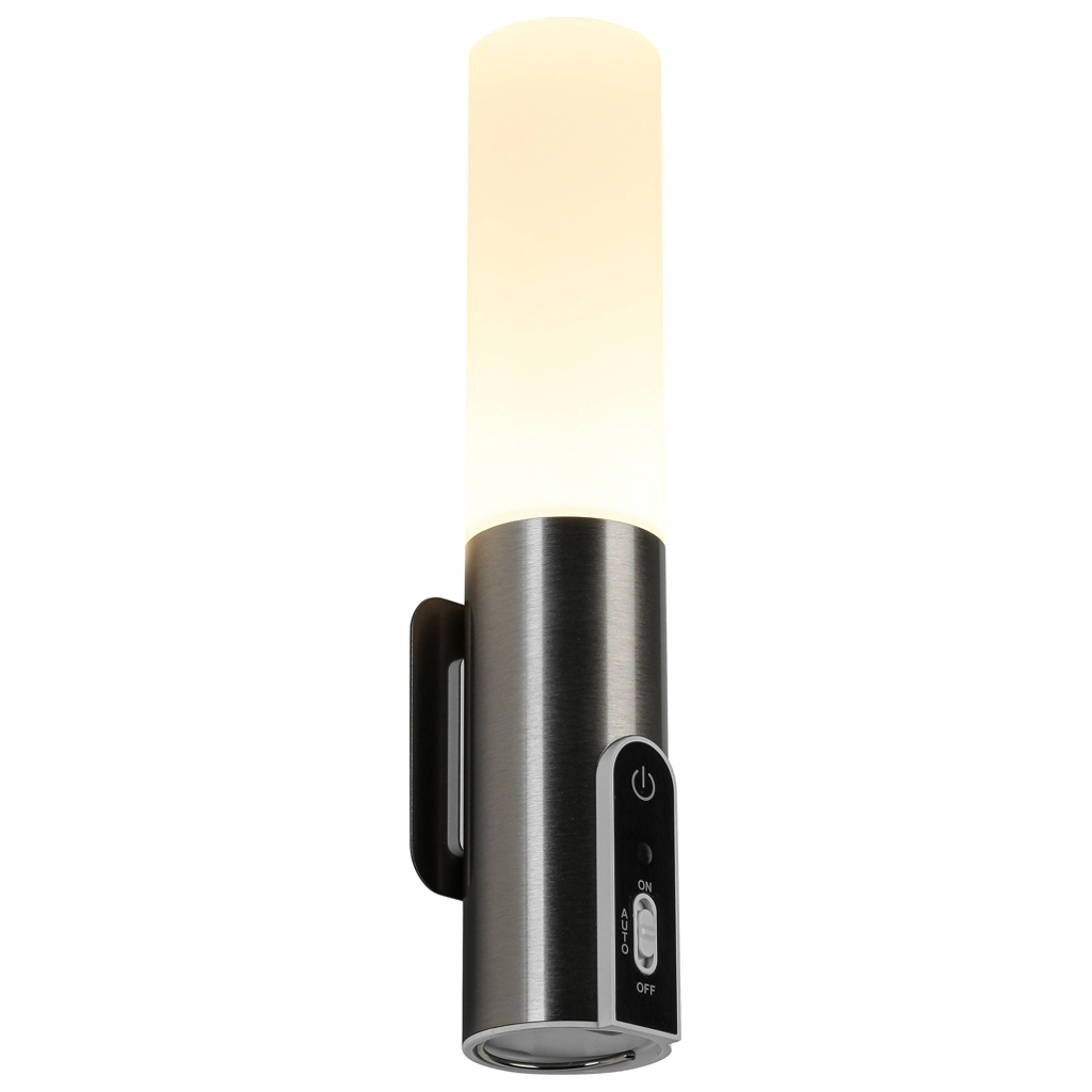 Nolo LED-Dekoleuchte Flash nickel B/H/L: ca. 4x3,8x19,8 cm