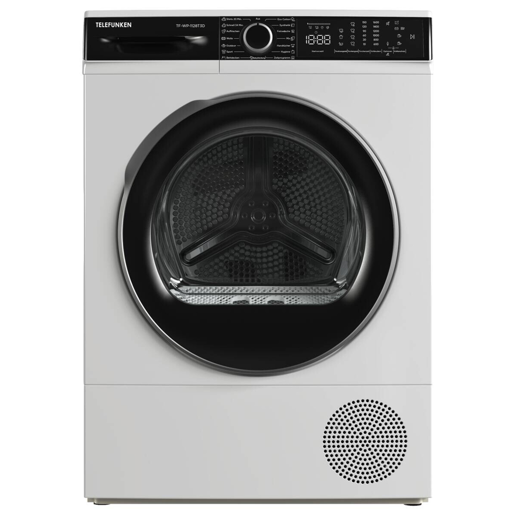 Telefunken Wärmepumpentrockner  TF-WP-1128T3D