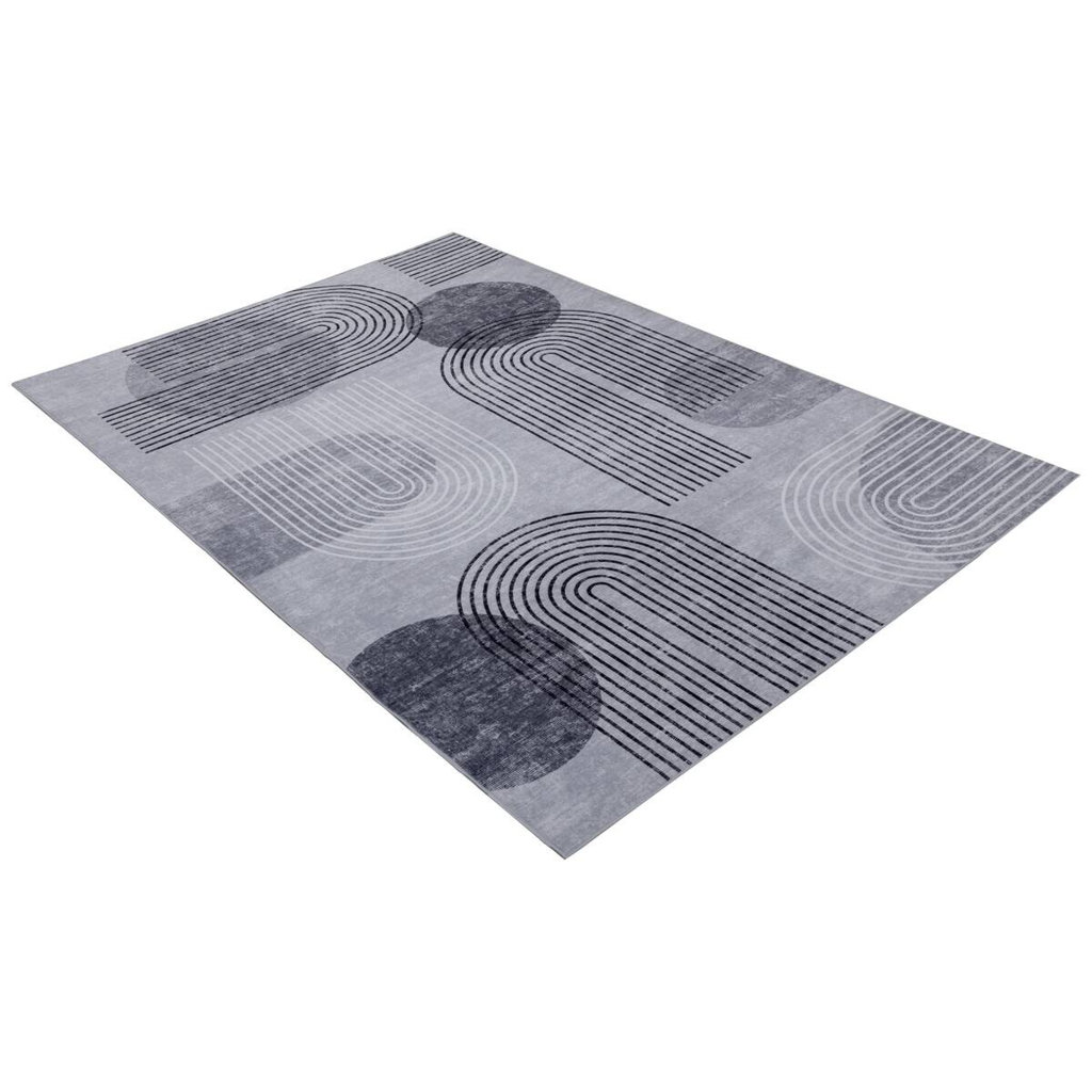 Obsession Teppich Avantgarde grau B/H/L: ca. 160x16x230 cm