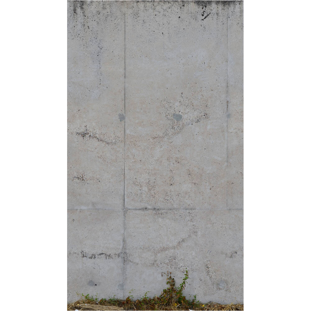 Livingwalls Fototapete Betonoptik grün grau beige B/L: ca. 280x159 cm