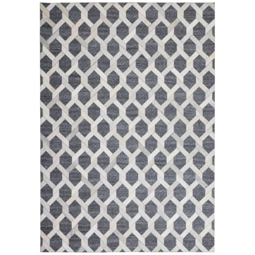 Kayoom Kurzflorteppich Chimera 125 grau B/L: ca. 160x230 cm
