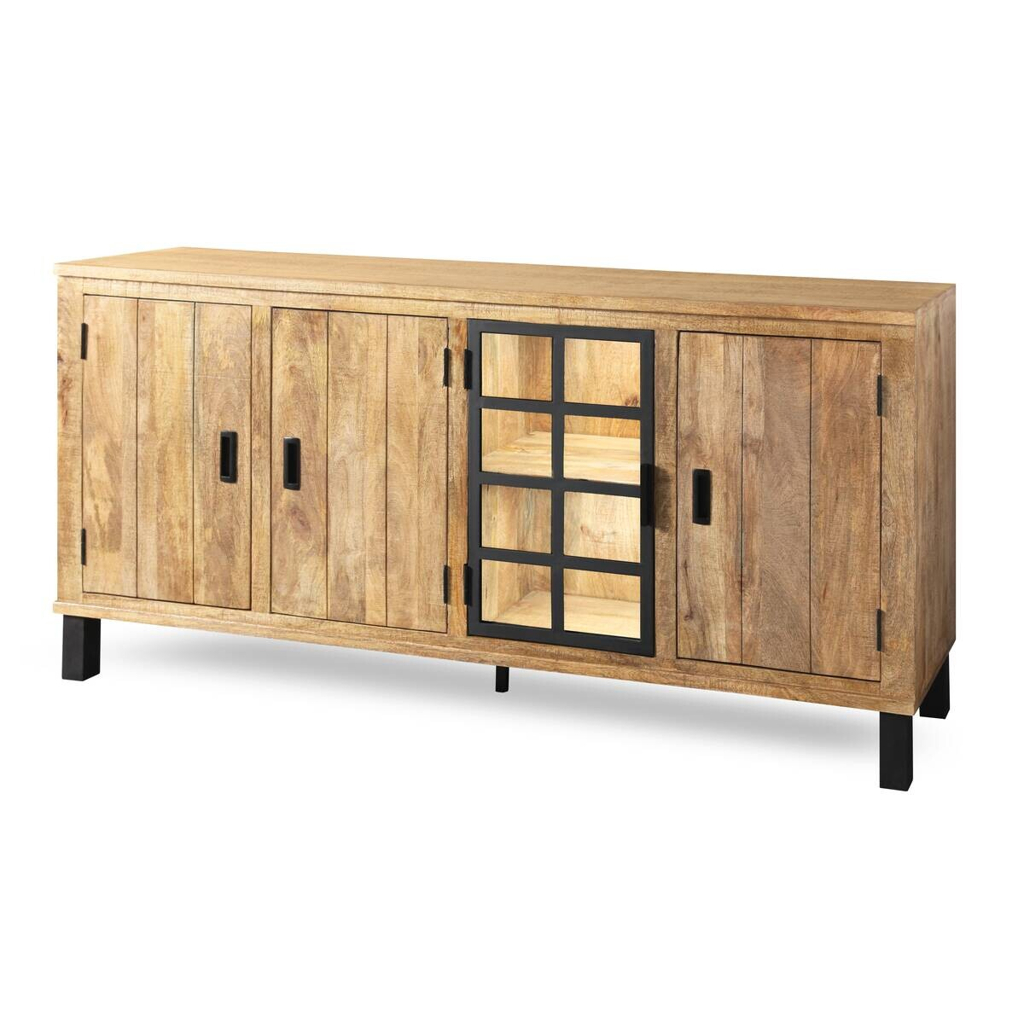 Sideboard Kali latte Mango B/H/T: ca. 145x90x40 cm