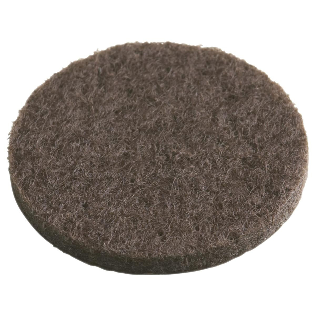 Meister Filzgleiter braun D: ca. 3,5 cm 4 tlg.