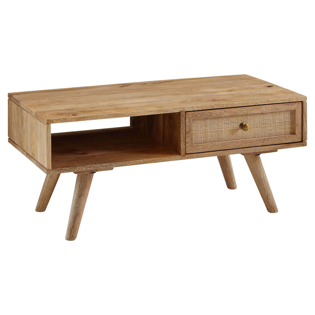 Couchtisch braun B/H/T: ca. 90x40x45 cm