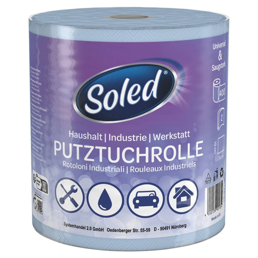 Soled Putztuchrolle
