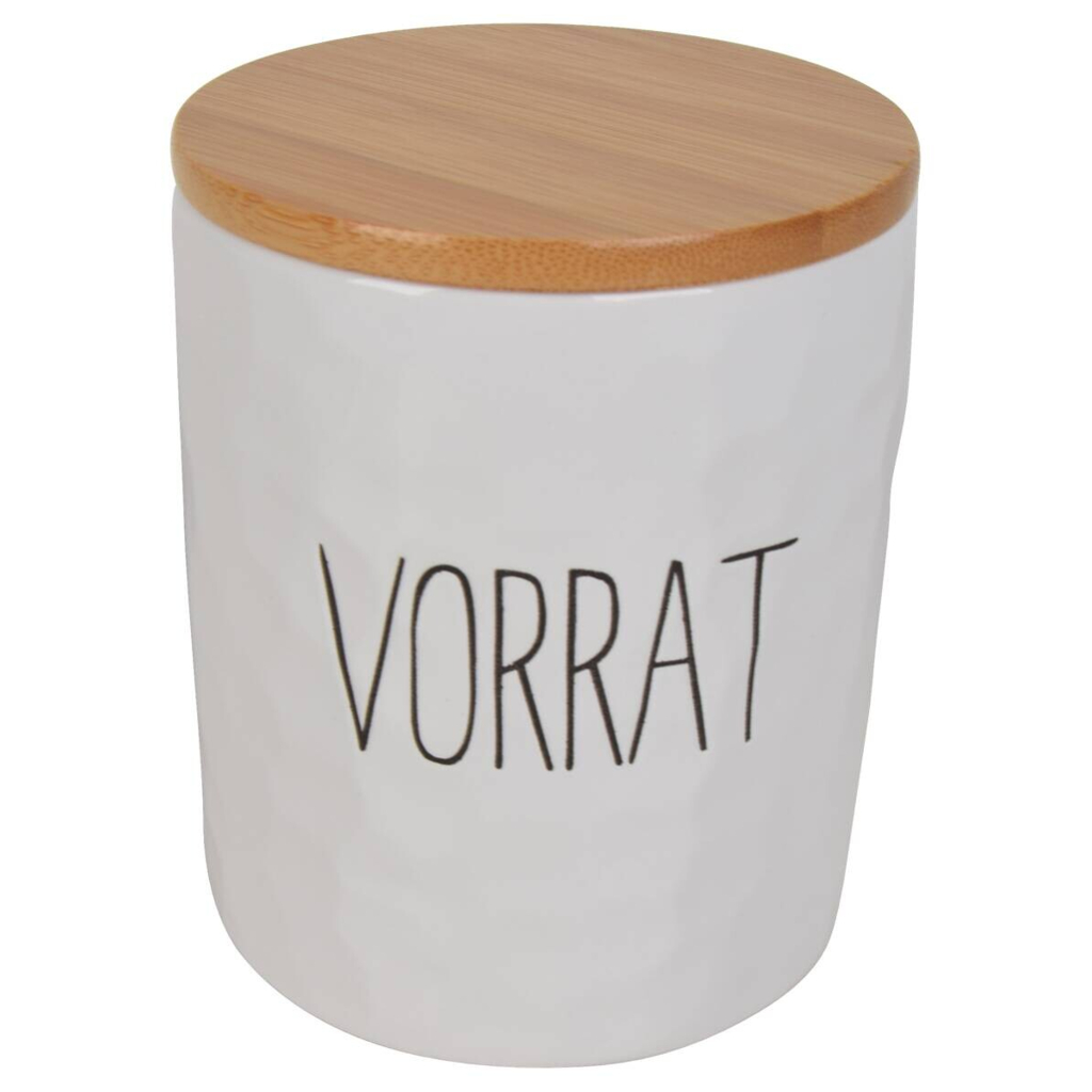 Vorratsdose weiß Keramik B/H/L: ca. 21x31x14 cm