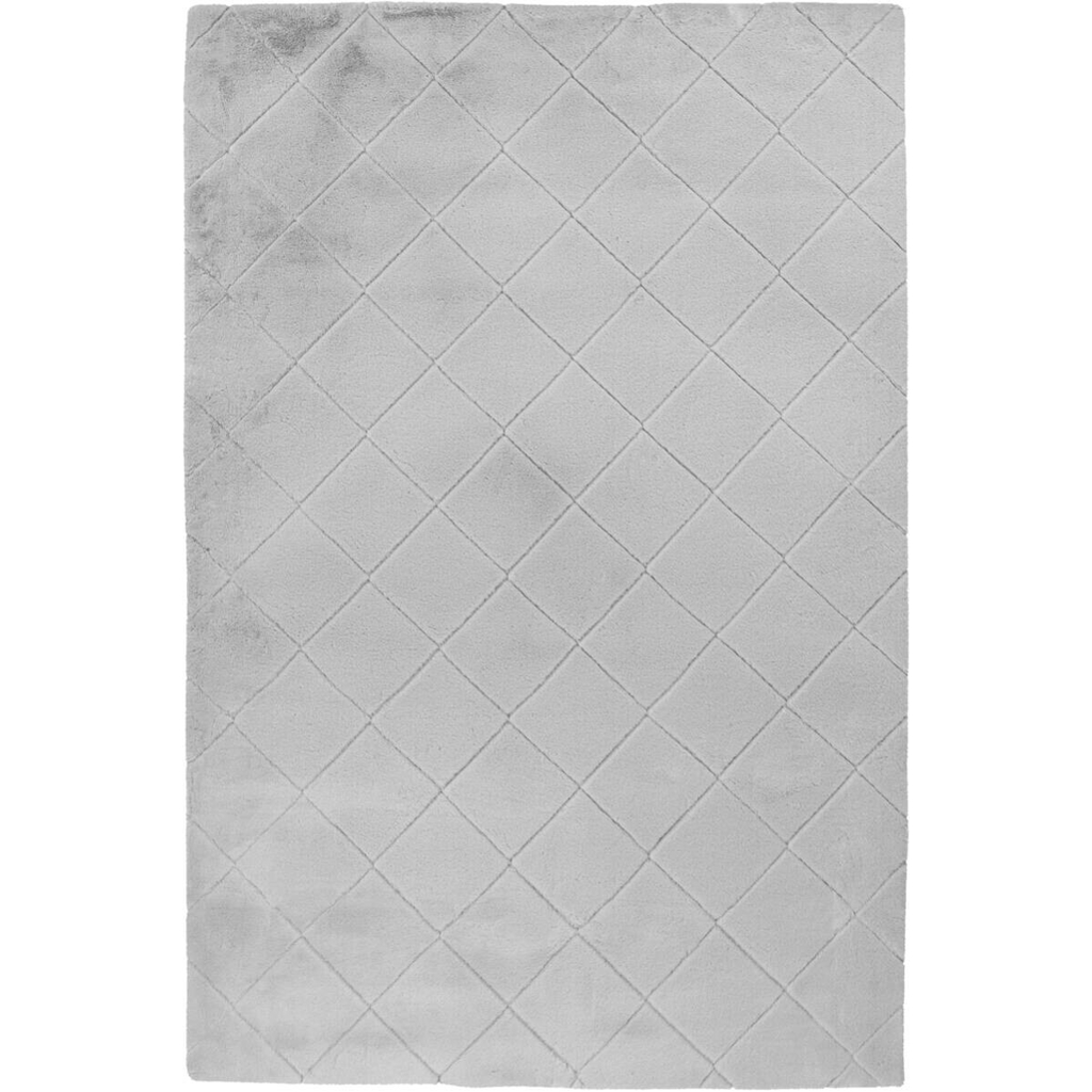 Padiro Hochflorteppich Imala 125 grau B/H/L: ca. 160x3x230 cm