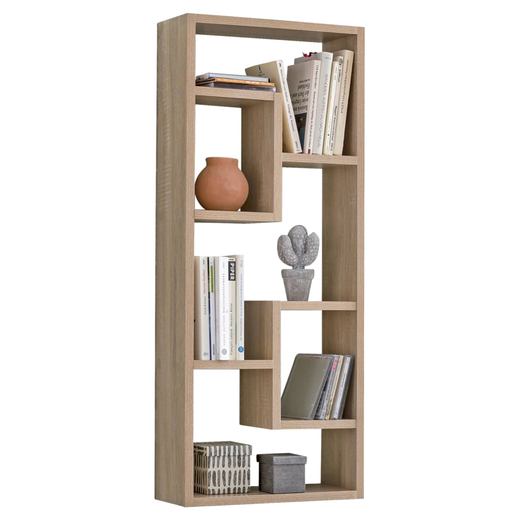 Wandregal Eiche Sonoma Nachbildung B/H/T: ca. 36x90x14,5 cm