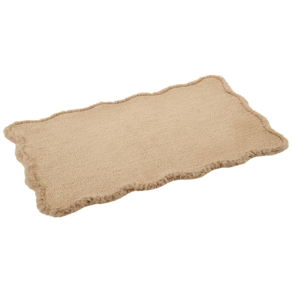 POCOline Badematte Rabbit taupe Polyester B/L: ca. 50x80 cm
