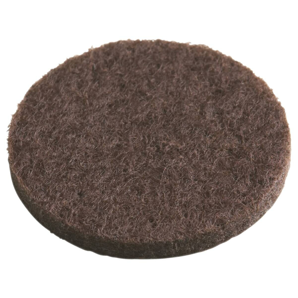 Meister Filzgleiter braun D: ca. 1,7 cm 20 tlg.