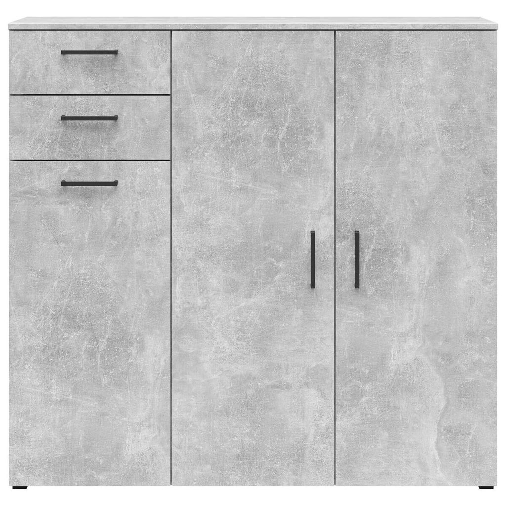 Kommode Multi-Stauraum Typ 33 Beton Optik B/H/T: ca. 120x115x40 cm