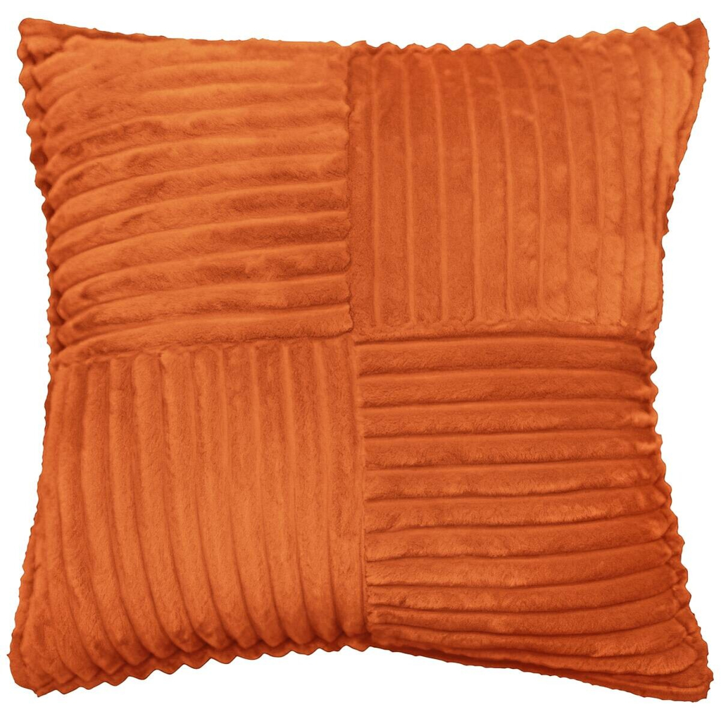Dekokissen Cord terra Polyester B/L: ca. 45x45 cm