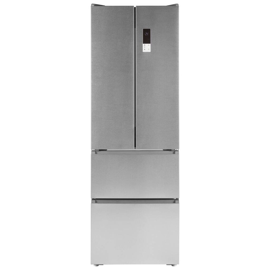 POCOline French-Door Kühl-/Gefrierkombination FD 185-395 EIXDNF Inox B/H/T: ca. 59,5x185x68 cm