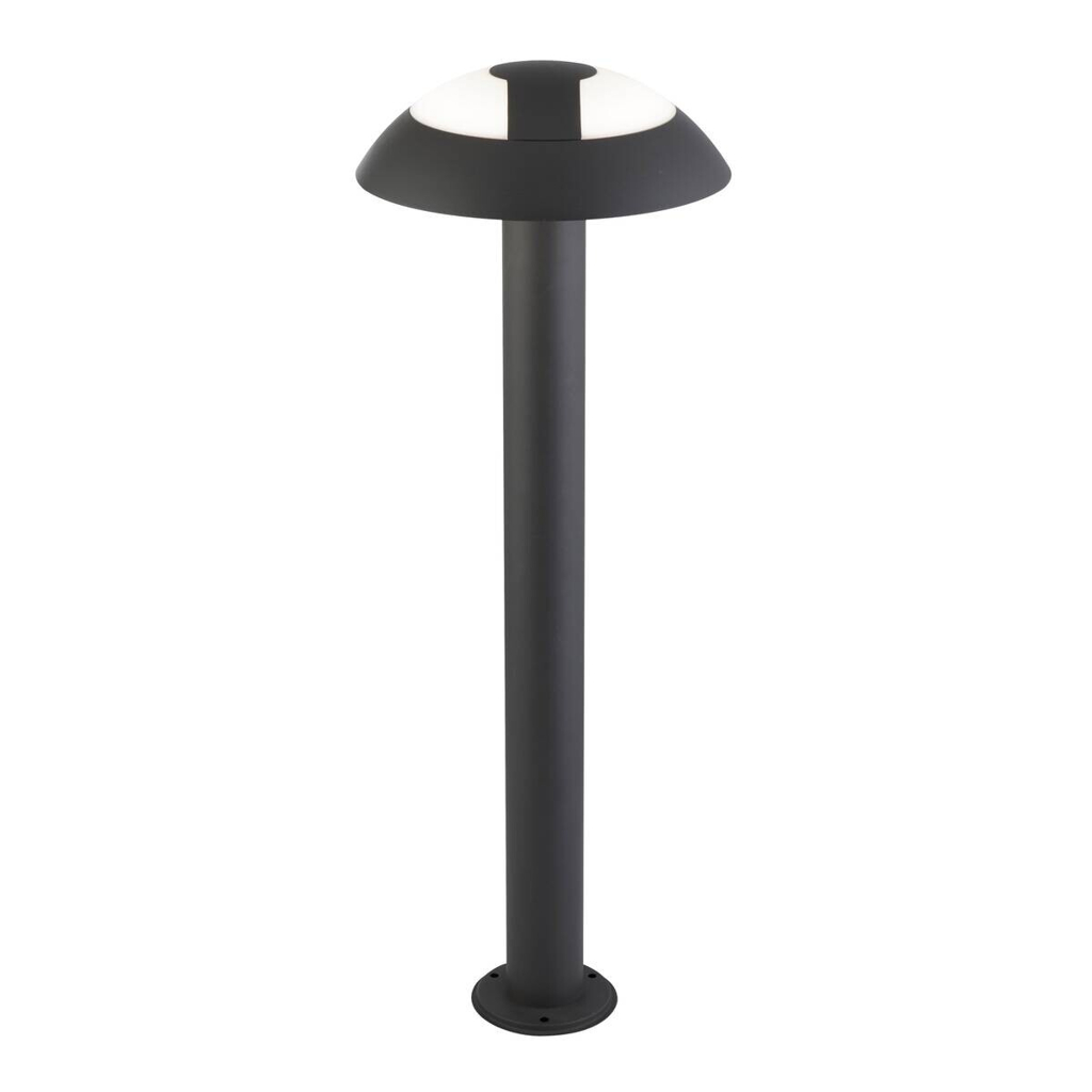 LED-Außenleuchte weiß dunkelgrau B/H/L: ca. 17x73x17 cm
