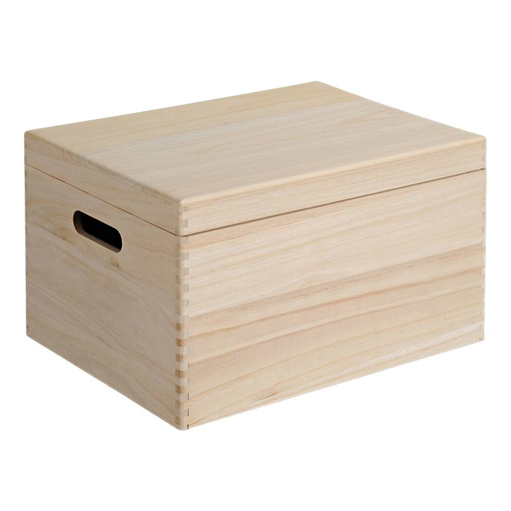 Kesper Allzweckkiste natur Kiefer B/H/L: ca. 29x23x39 cm