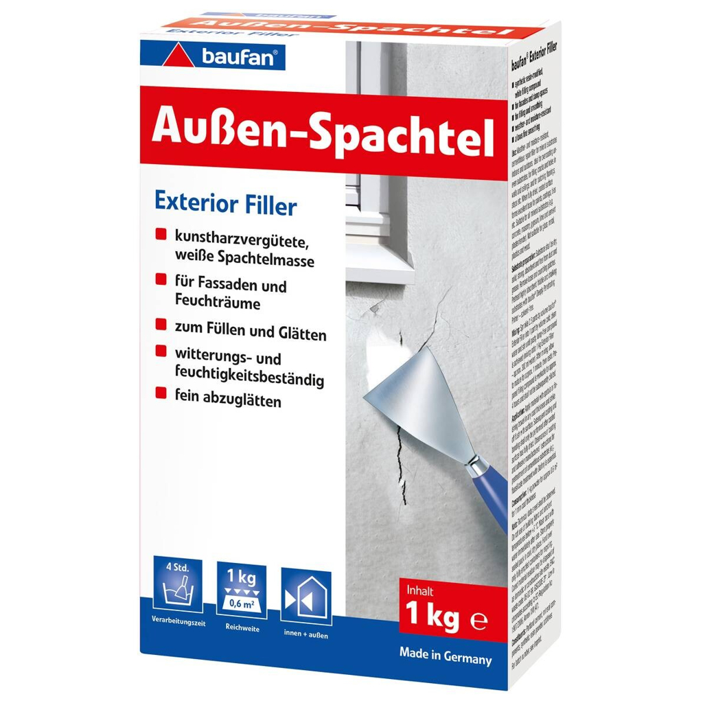 Außen-Füllspachtel ca. 1 kg