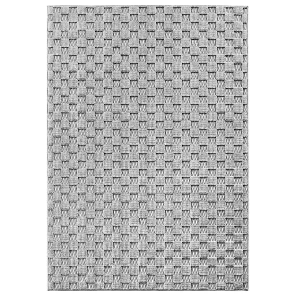Ayyildiz Kurzflorteppich HELIX silber B/H/L: ca. 80x0,7x250 cm