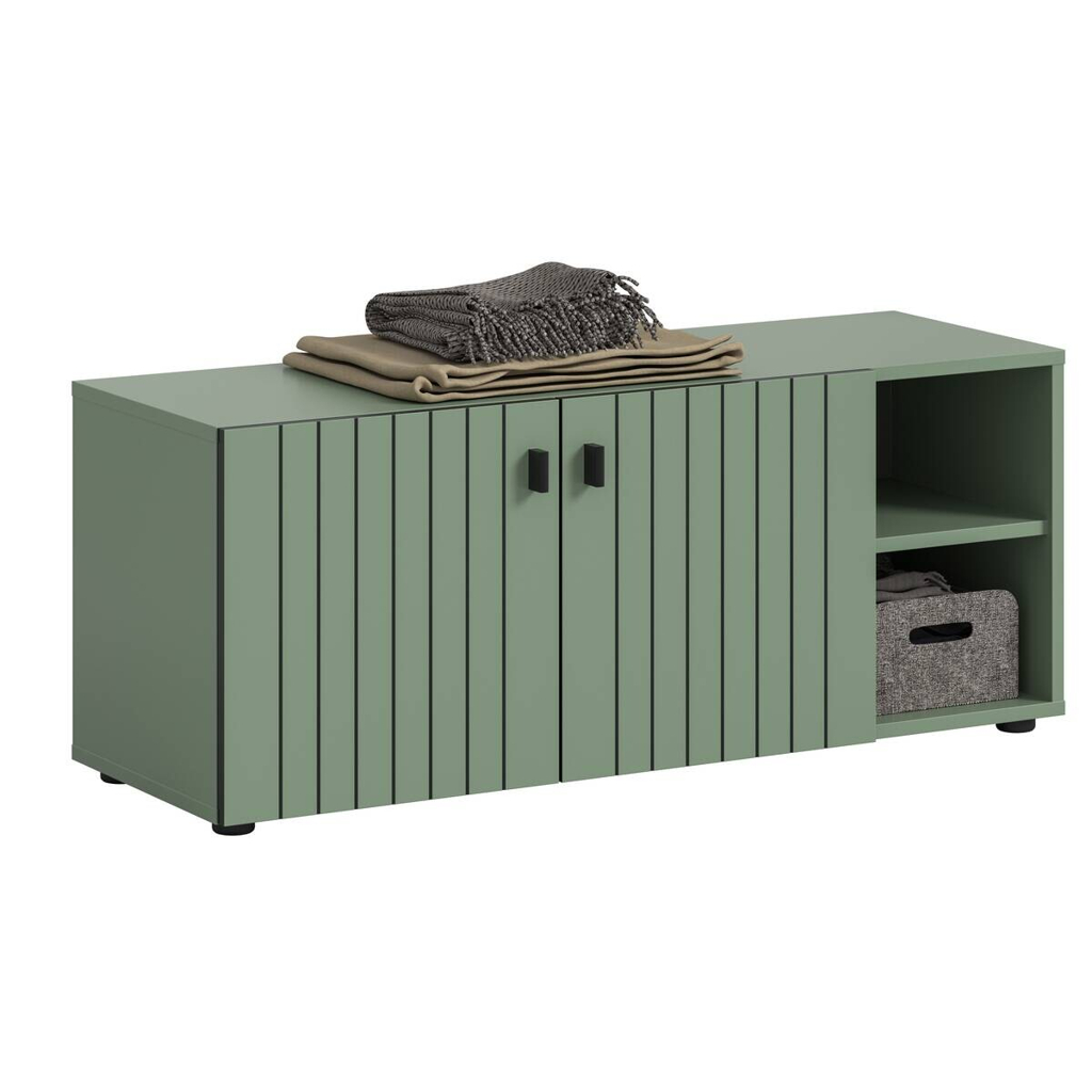 Sitzbank STATION grün B/H/T: ca. 106x43x37 cm
