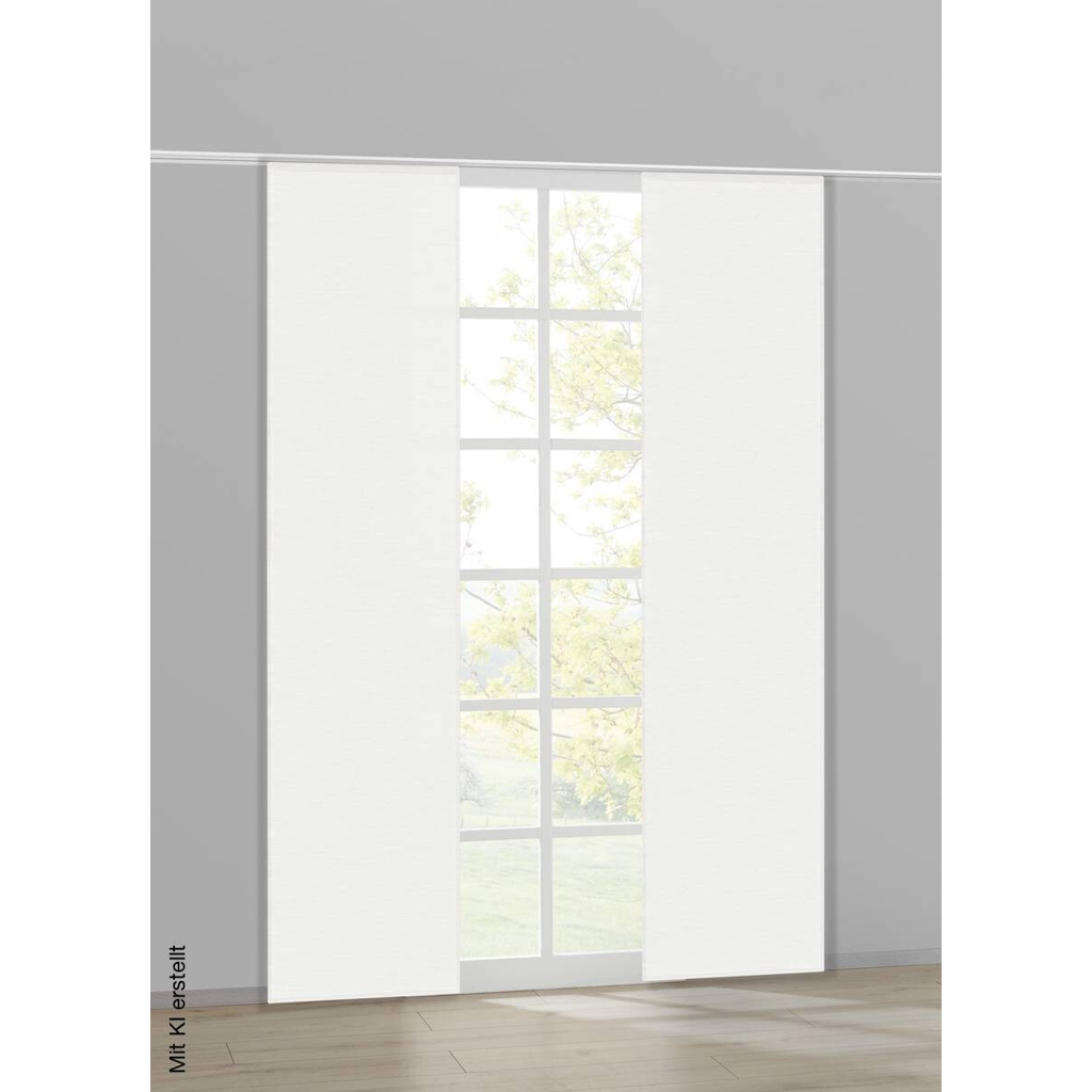 ACUS design collection Schiebevorhang weiß B/L: ca. 60x245 cm