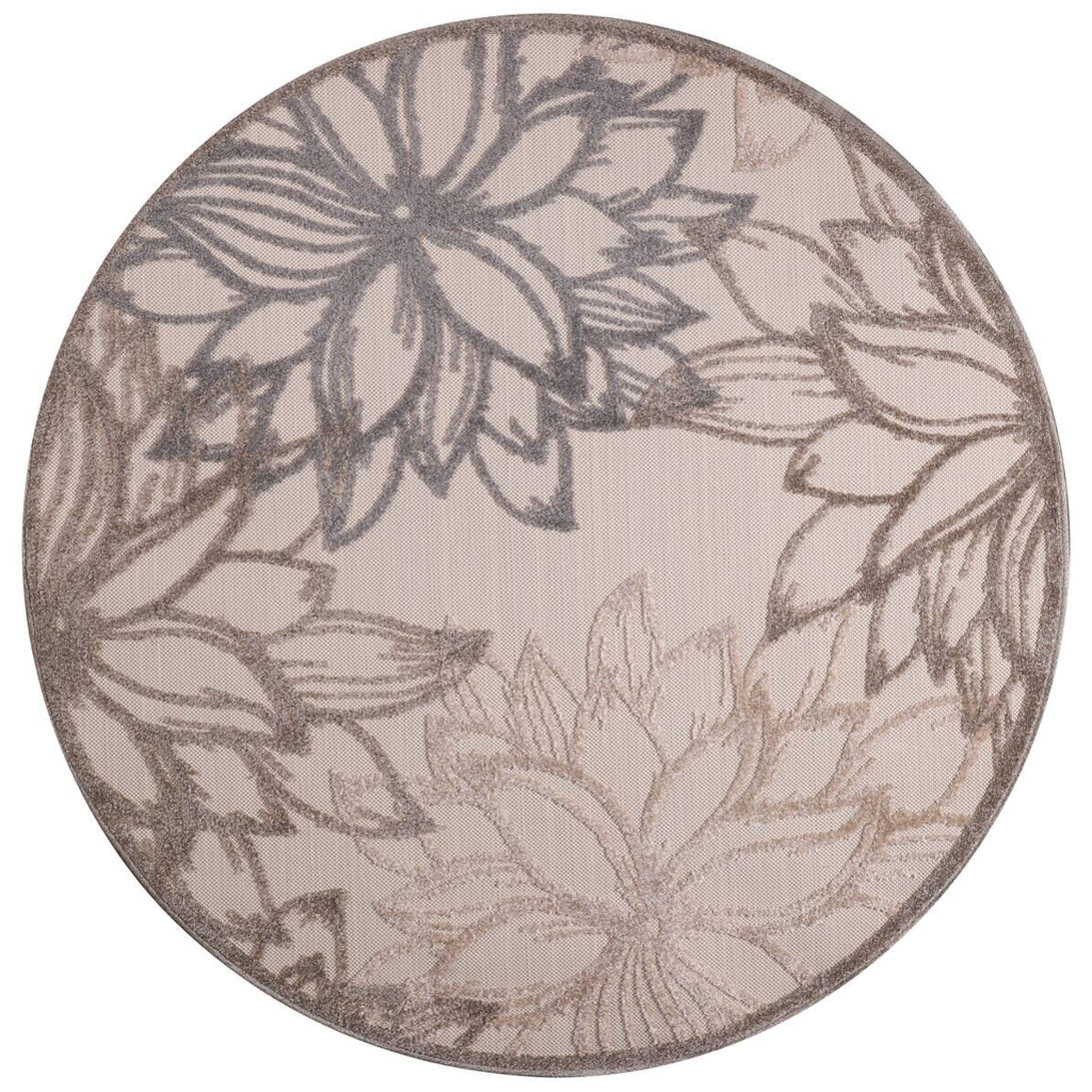 Sanat Outdoorteppich FLORAL creme D: ca. 150 cm