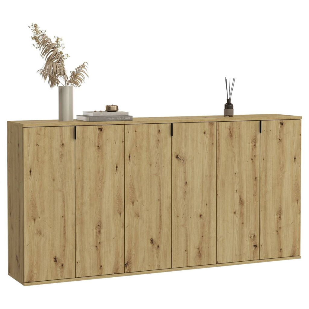 Garderobe PROJEKT Eiche Artisan Nachbildung B/H/T: ca. 183x99x34 cm