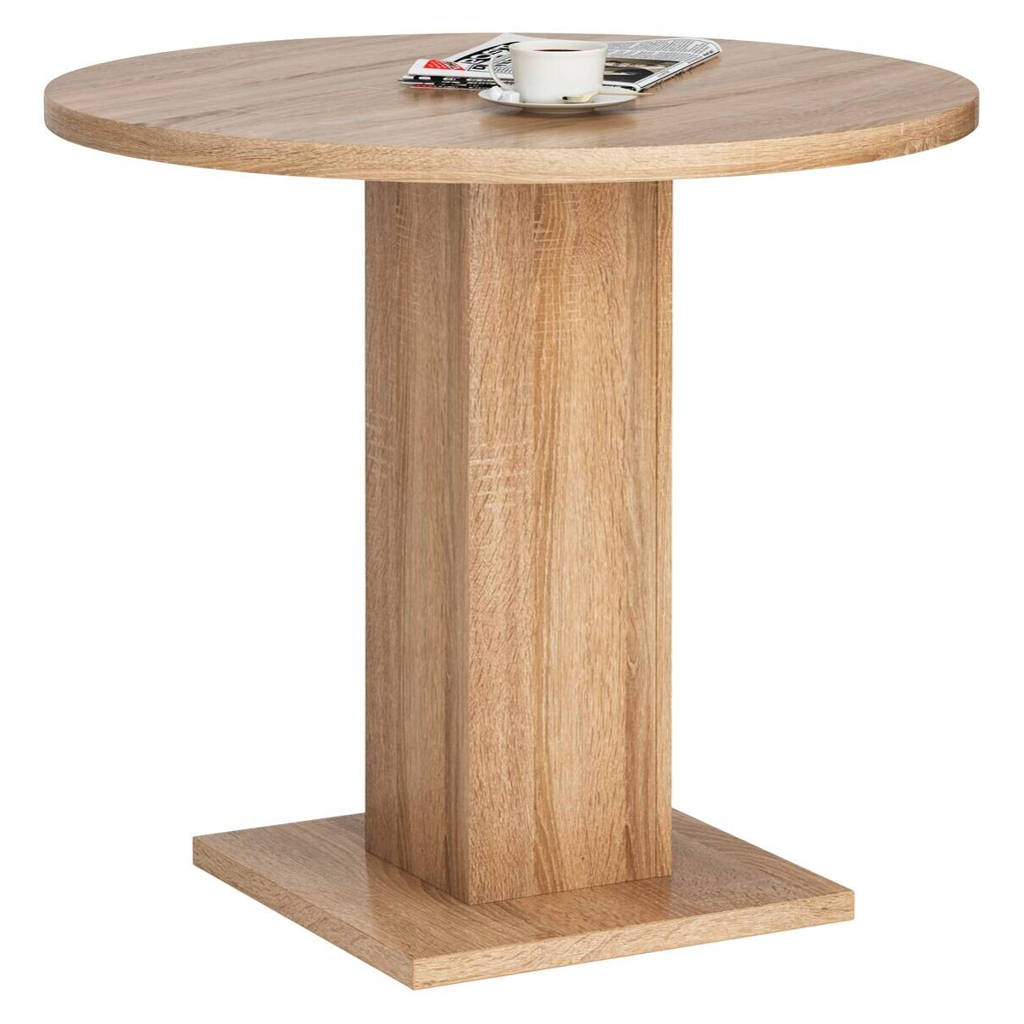 Esstisch Leo Eiche Sonoma Nachbildung B/H/T/D: ca. 85x75x85x85 cm
