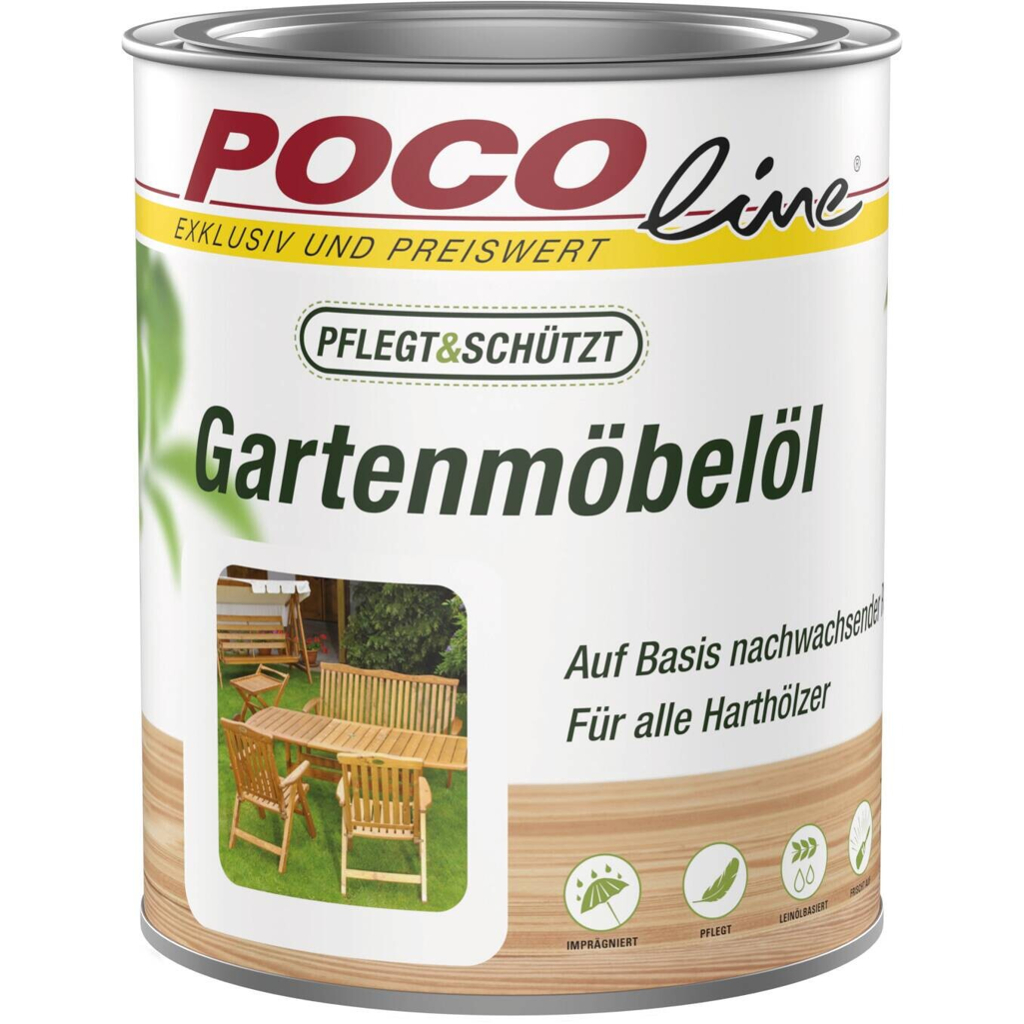 POCOline Gartenmöbelöl teak ca. 0,75 l