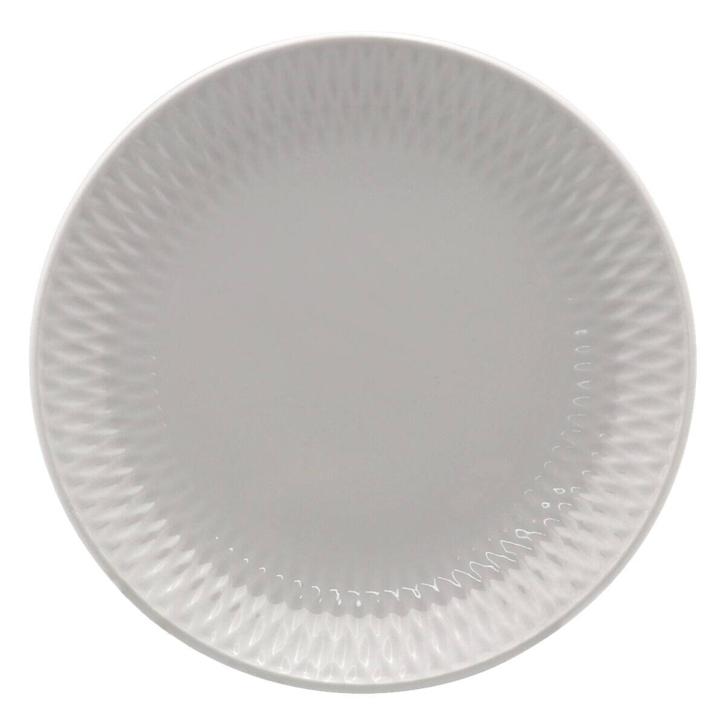Dessertteller weiß Porzellan D: ca. 18 cm