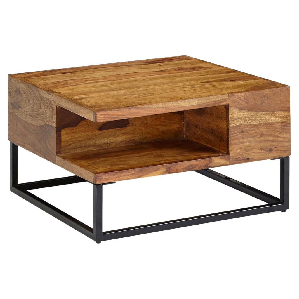 Couchtisch braun B/H/T: ca. 60x35x60 cm