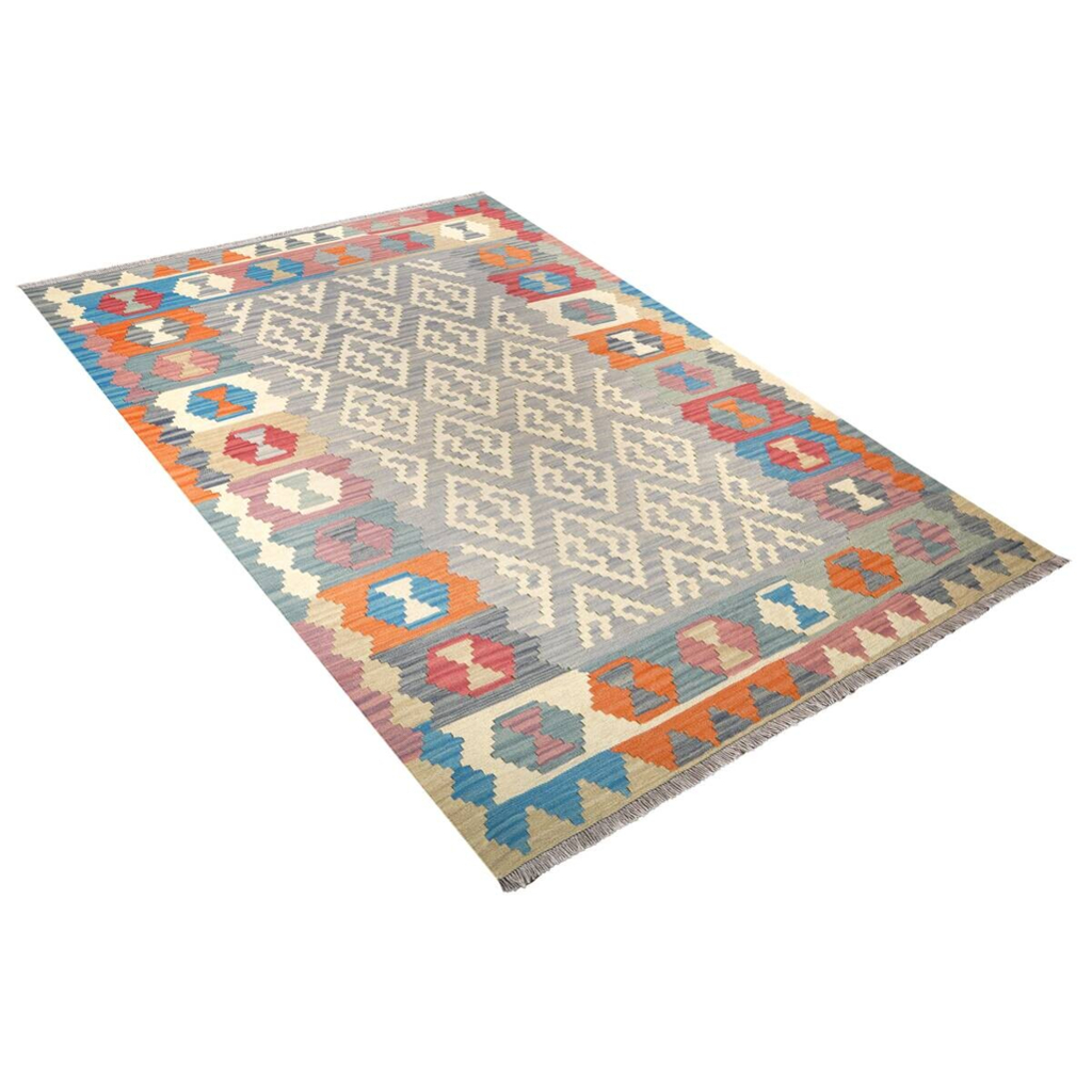 PersaTepp Teppich Kelim Gashgai bunt B/H/L: ca. 168x1x238 cm