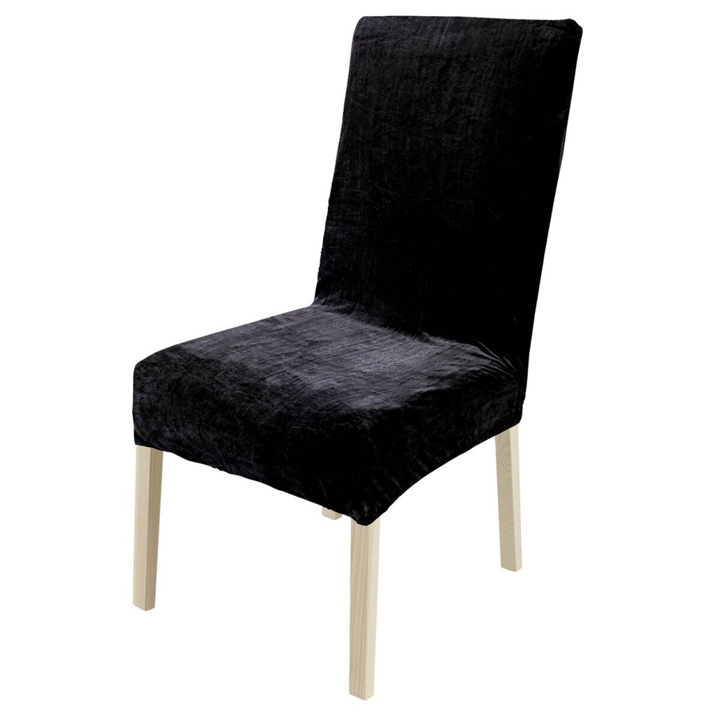 Stuhlhusse schwarz Polyester B/H/L: ca. 45x60x40 cm