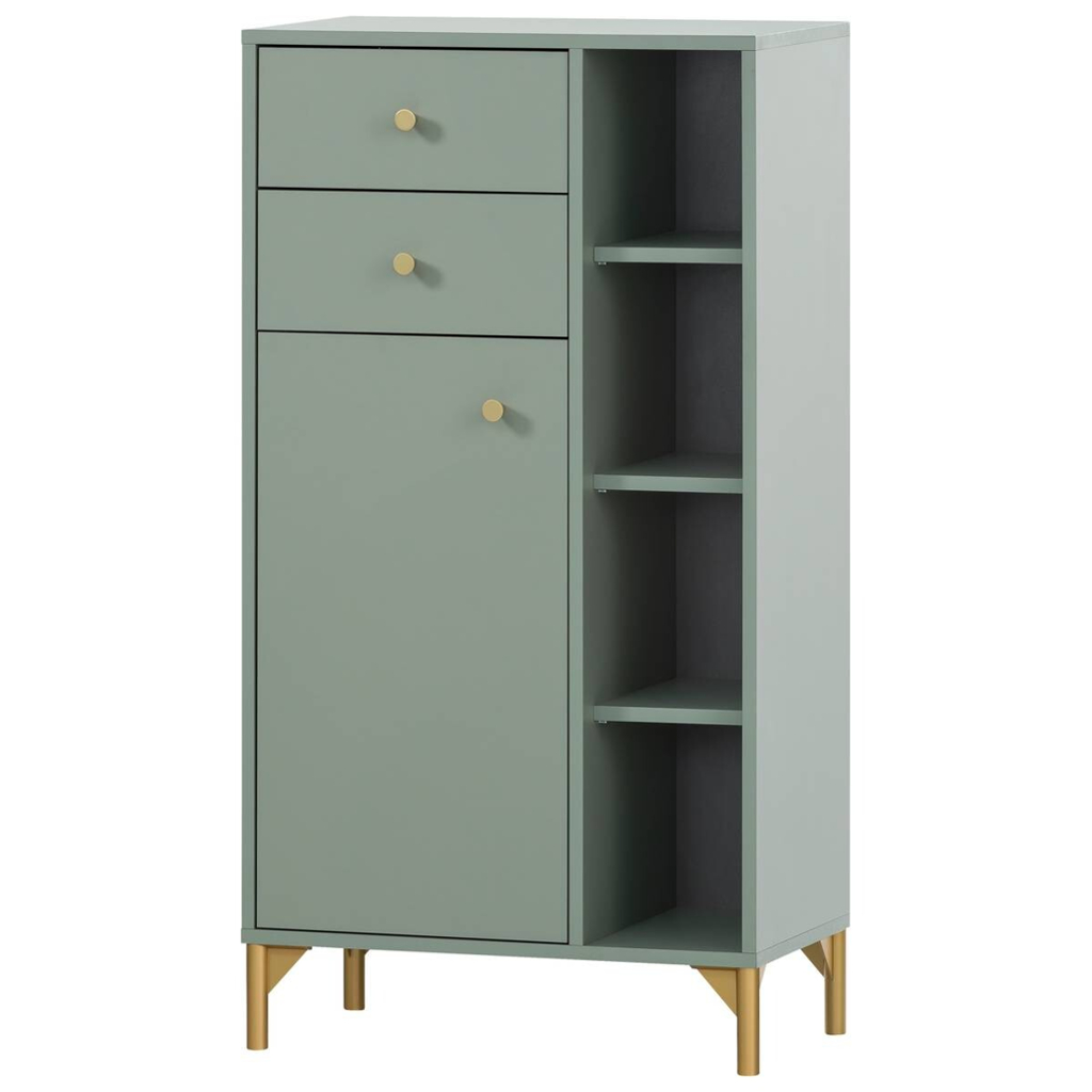 Midischrank Ando Pistazie B/H/T: ca. 60,2x114,4x33,05 cm
