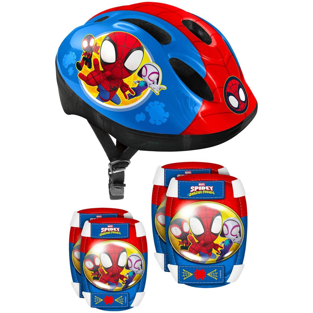 Spidey /Disney Kinderhelm mit Polstern