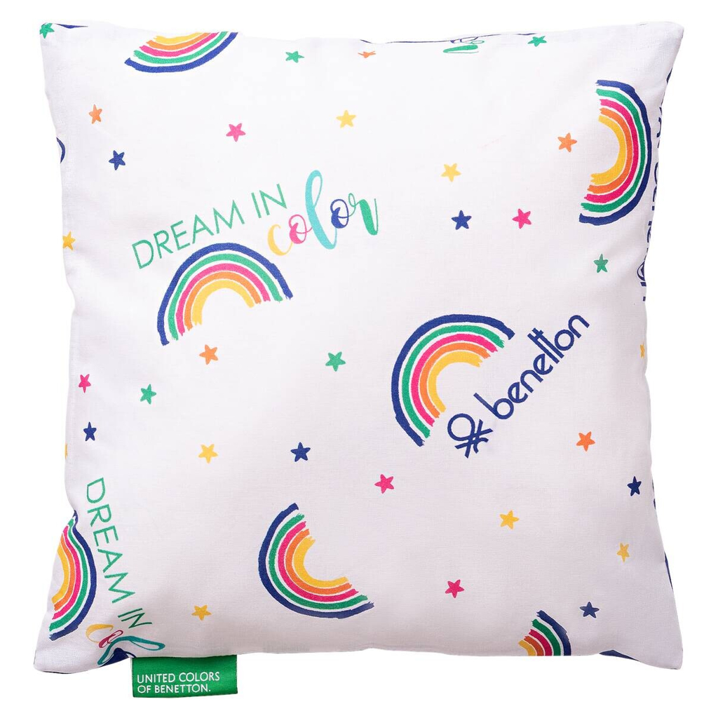 Dekokissen RAINBOW KIDS bunt Baumwolle