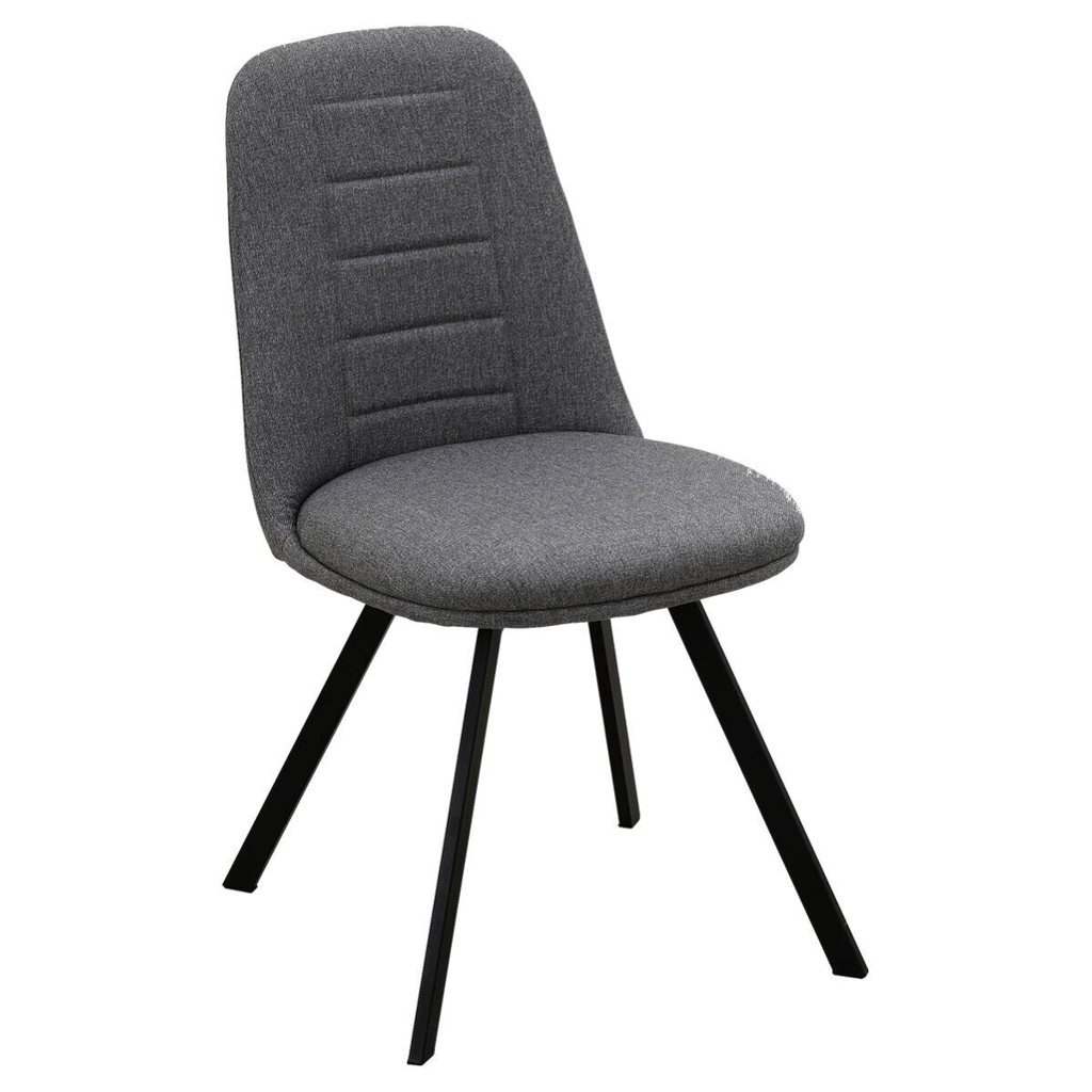 Stuhl CORA anthrazit Microfaser B/H/T: ca. 44x85x56,5 cm