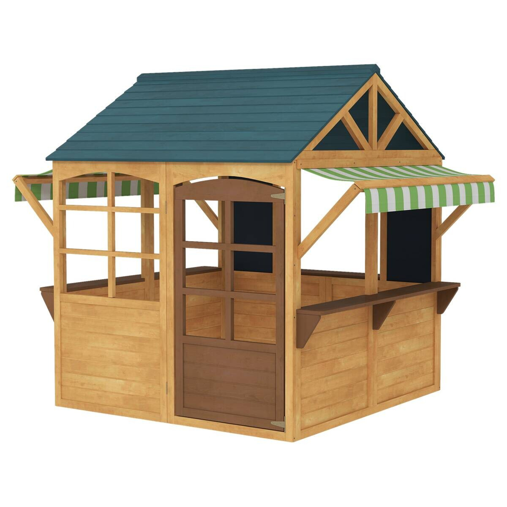 AIYAPLAY Kinderspielhaus braun B/H/L: ca. 117x144x173 cm