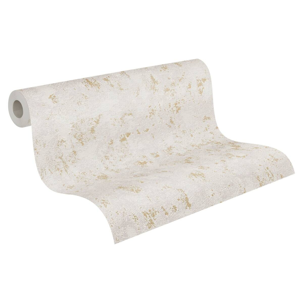 A.S.Creation Vliestapete gold grau B/H/D: ca. 53x1005x9 cm