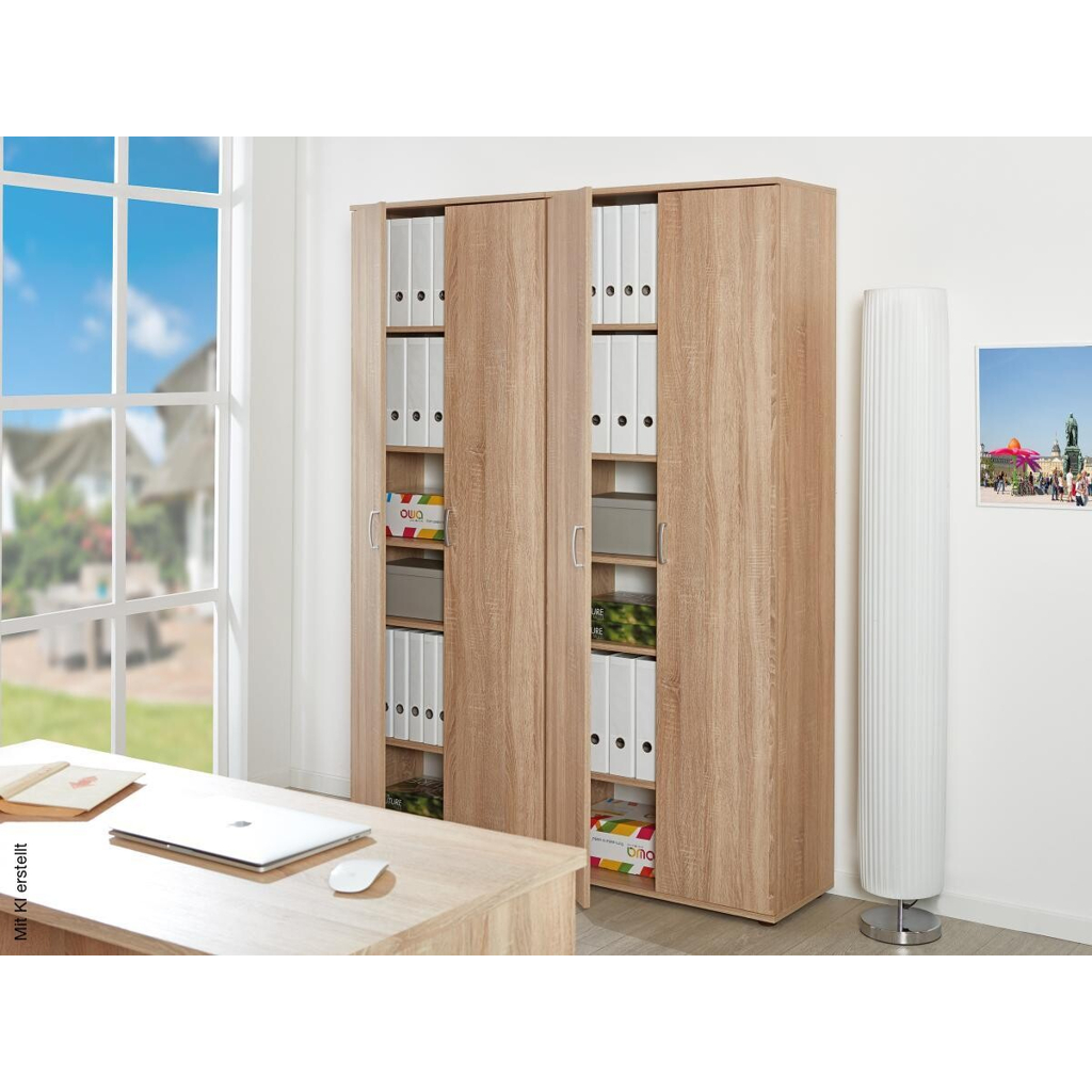 Mehrzweckschrank Gallo Eiche Sonoma Nachbildung B/H/T: ca. 70x189x34 cm