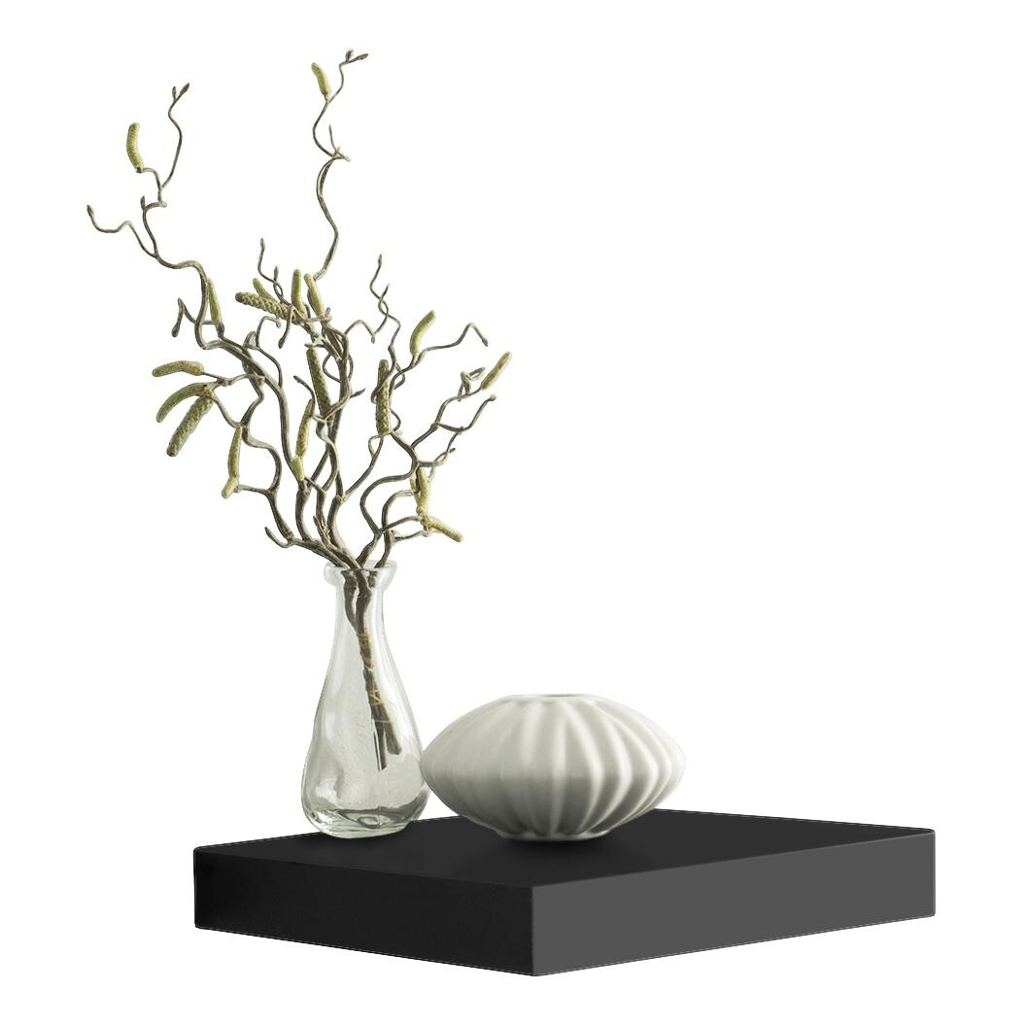 Wandboard Shelvy 23 schwarz B/H/T: ca. 24x4x24 cm
